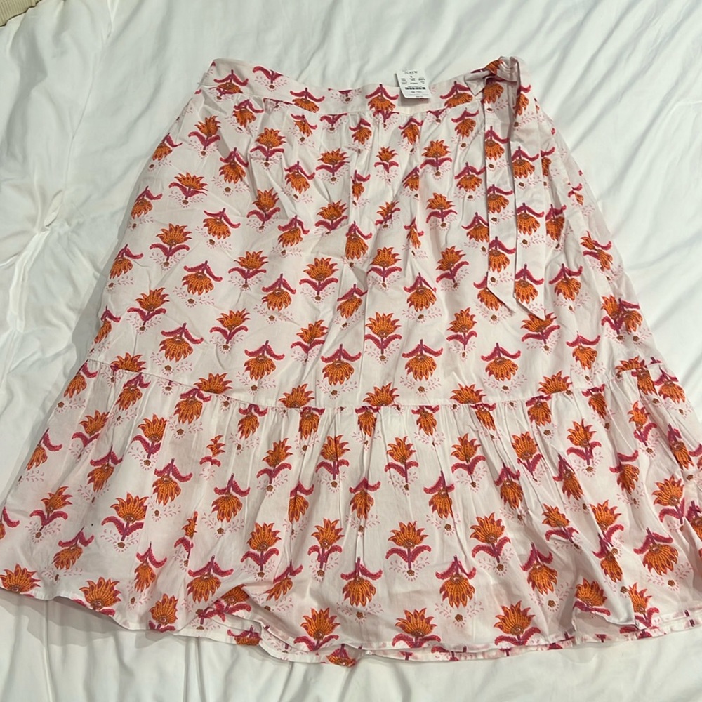 J. Crew women’s knee length skirt size 12 Brand new with tags